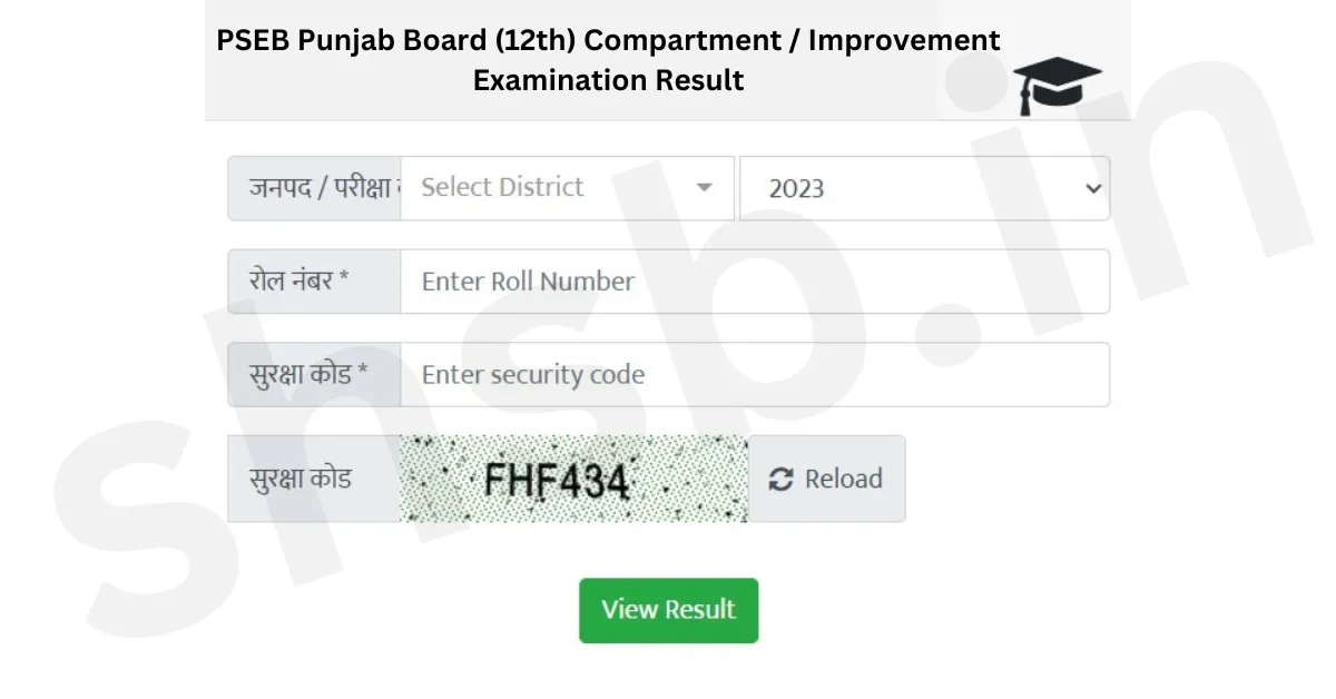 PSEB Punjab Board 12th Result 2024